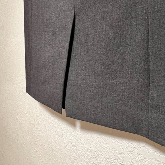 Calvin Klein Grey Pencil Skirt Womens Size 12 - Picture 7 of 12